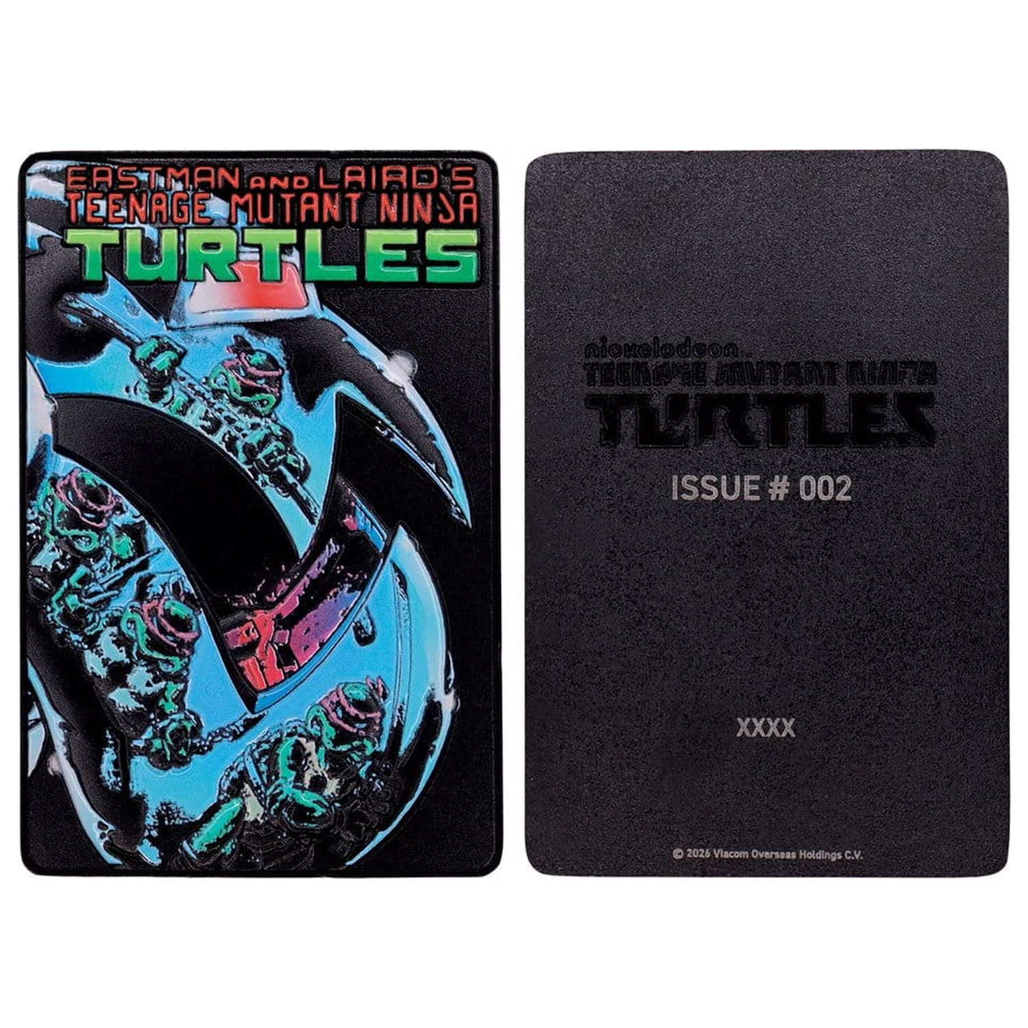 Teenage Mutant Ninja Turtles Set de trei lingouri Comic Book Cover Ingots Limited Edition poza produsului