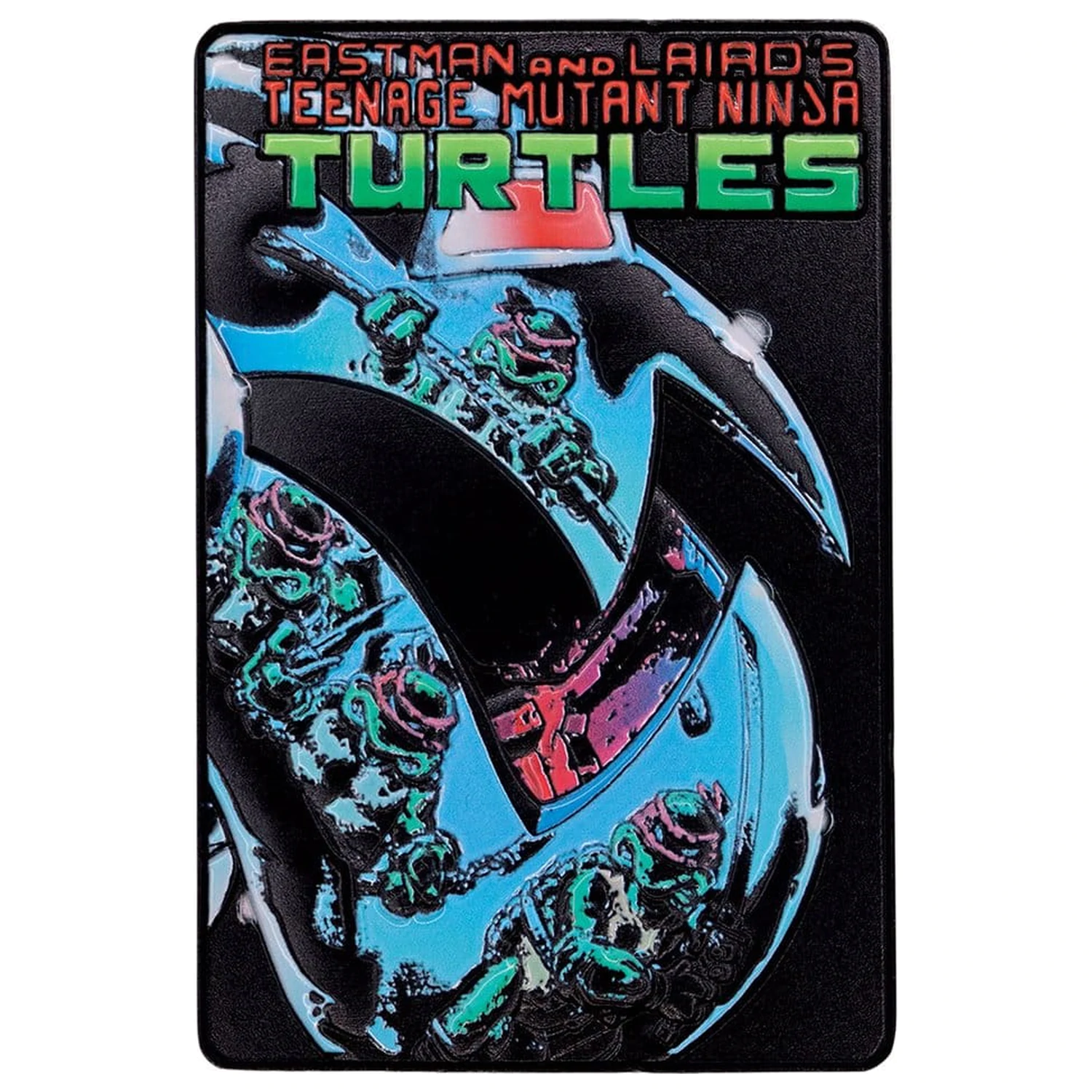 Teenage Mutant Ninja Turtles Set de trei lingouri Comic Book Cover Ingots Limited Edition poza produsului