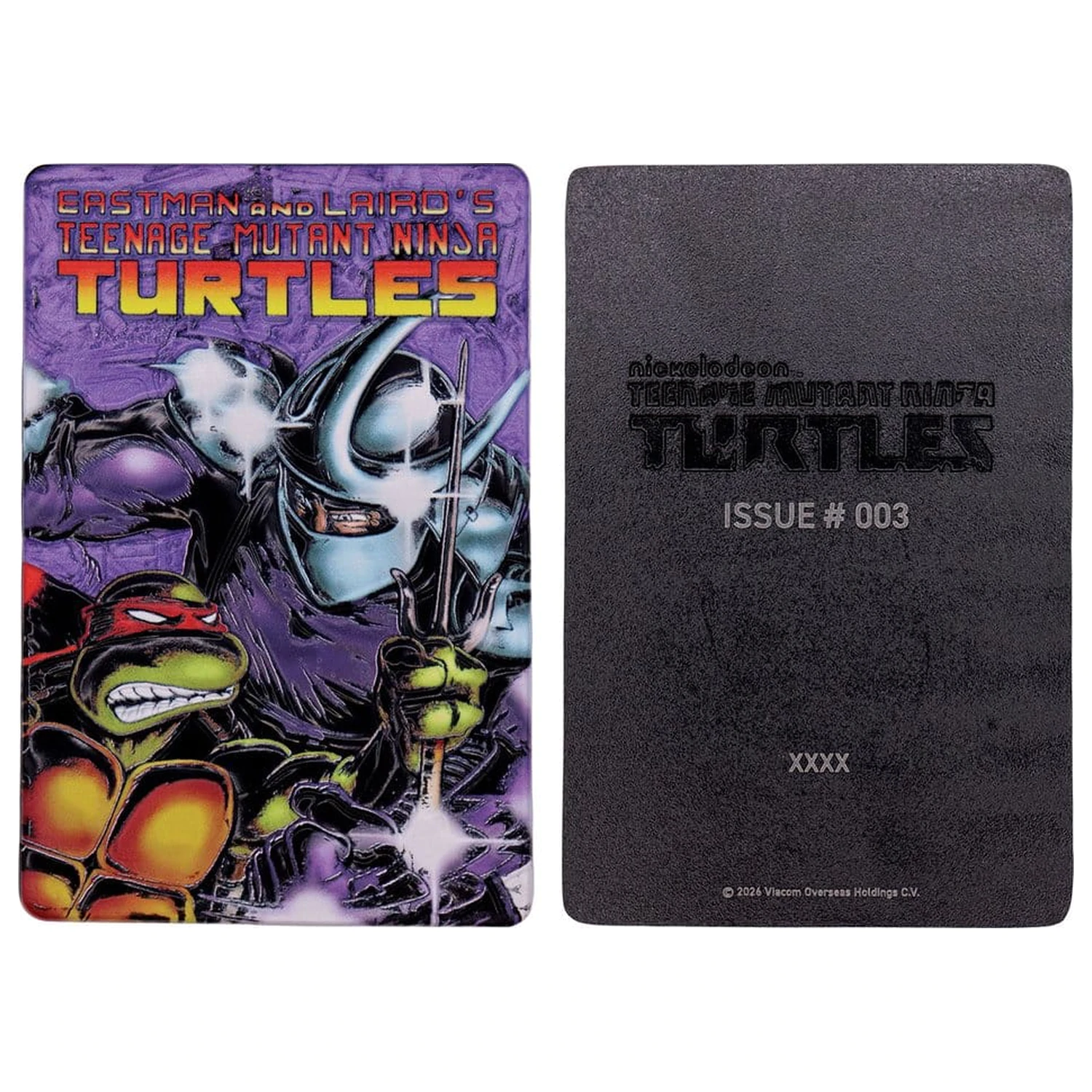Teenage Mutant Ninja Turtles Set de trei lingouri Comic Book Cover Ingots Limited Edition poza produsului