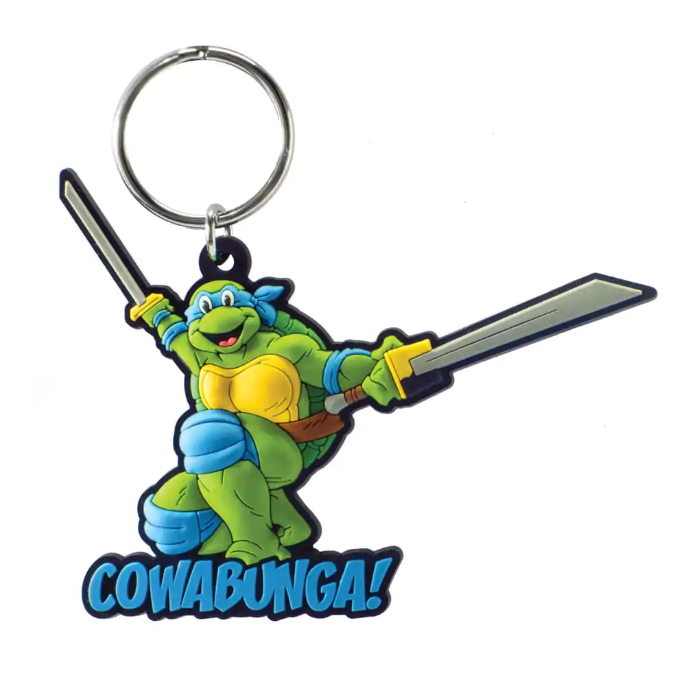 Teenage Mutant Ninja Turtles Soft Touch PVC Clip pentru Geanta Leonardo poza produsului