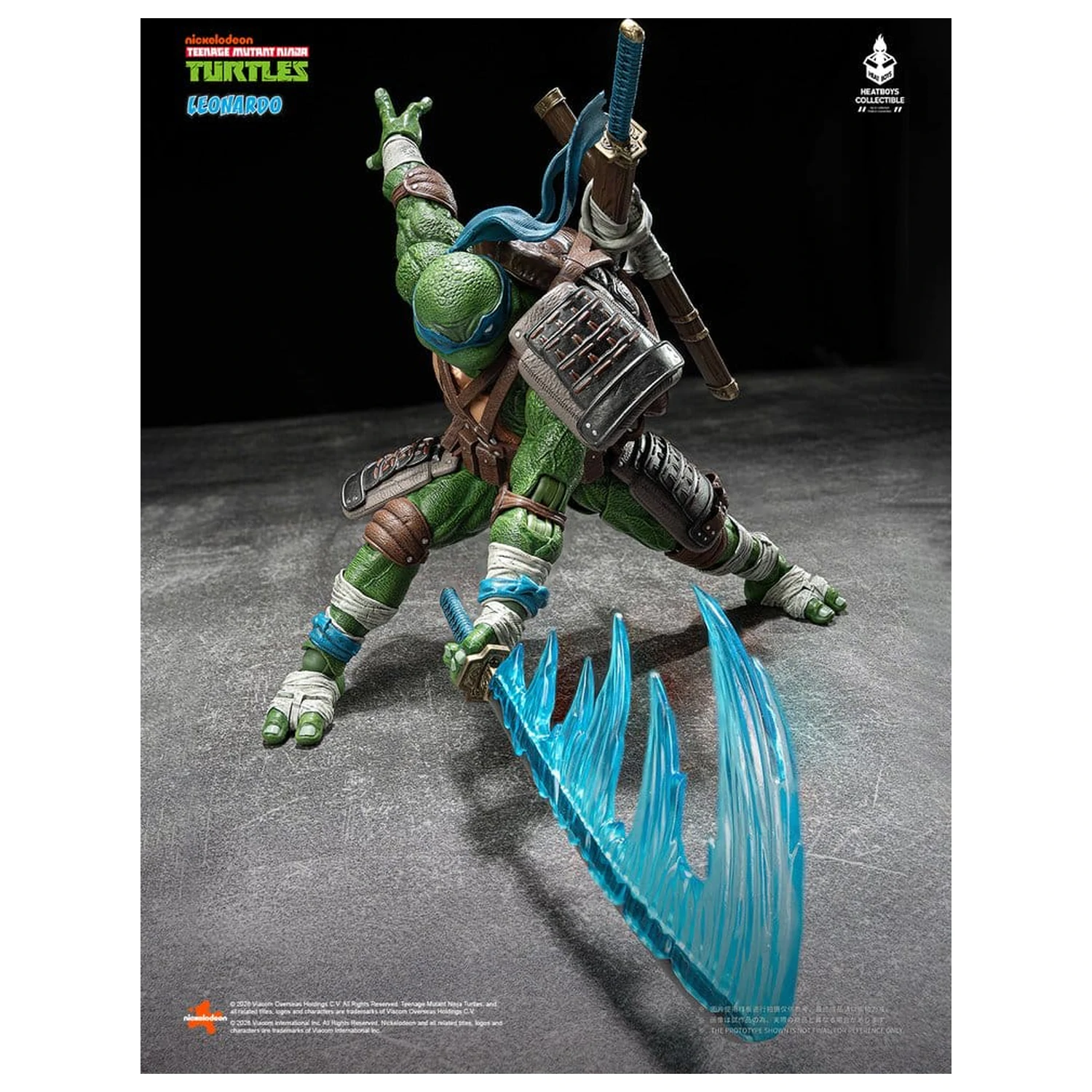 Teenage Mutant Ninja Turtles Figurina de actiune Leonardo Deluxe Version 20 cm poza produsului