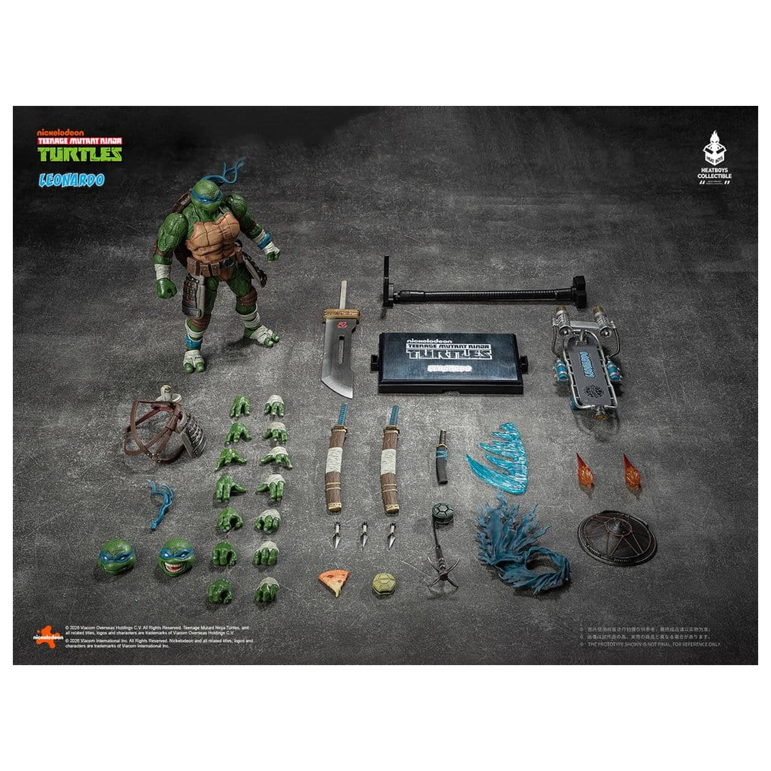 Teenage Mutant Ninja Turtles Figurina de actiune Leonardo Deluxe Version 20 cm poza produsului