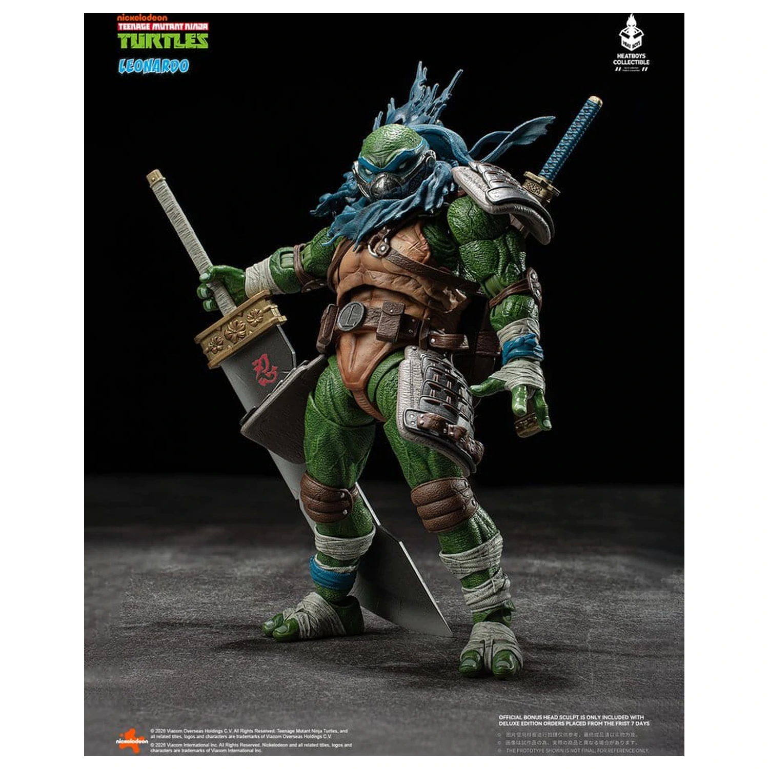 Teenage Mutant Ninja Turtles Figurina de actiune Leonardo Deluxe Version 20 cm poza produsului