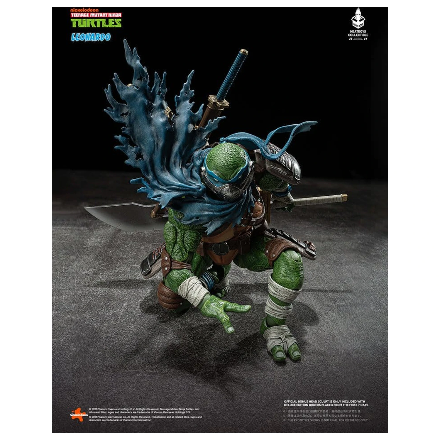 Teenage Mutant Ninja Turtles Figurina de actiune Leonardo Deluxe Version 20 cm poza produsului