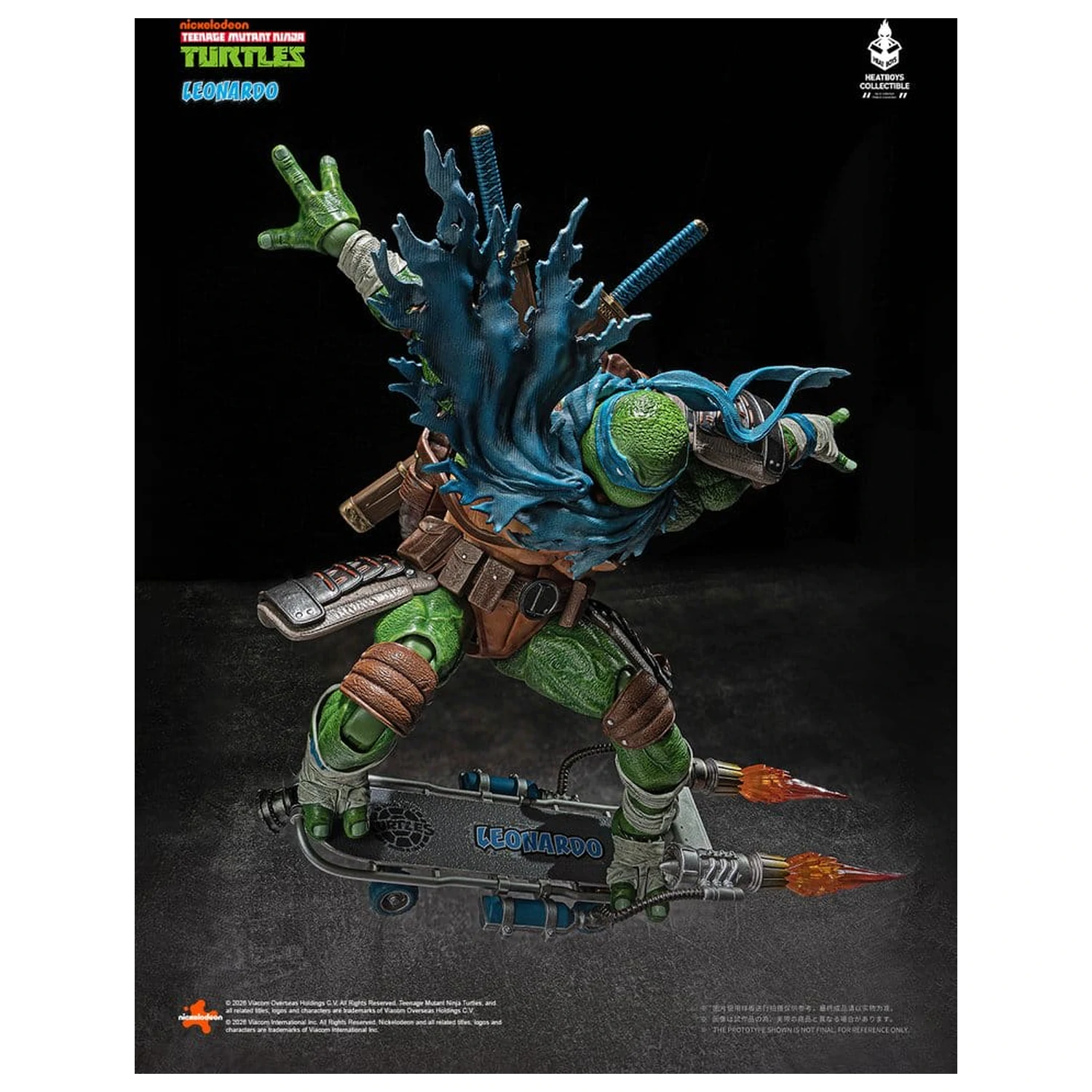 Teenage Mutant Ninja Turtles Figurina de actiune Leonardo Deluxe Version 20 cm poza produsului