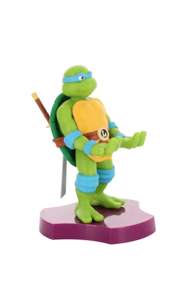 Teenage Mutant Ninja Turtles Leonardo mini suport cablu 10 cm poza produsului