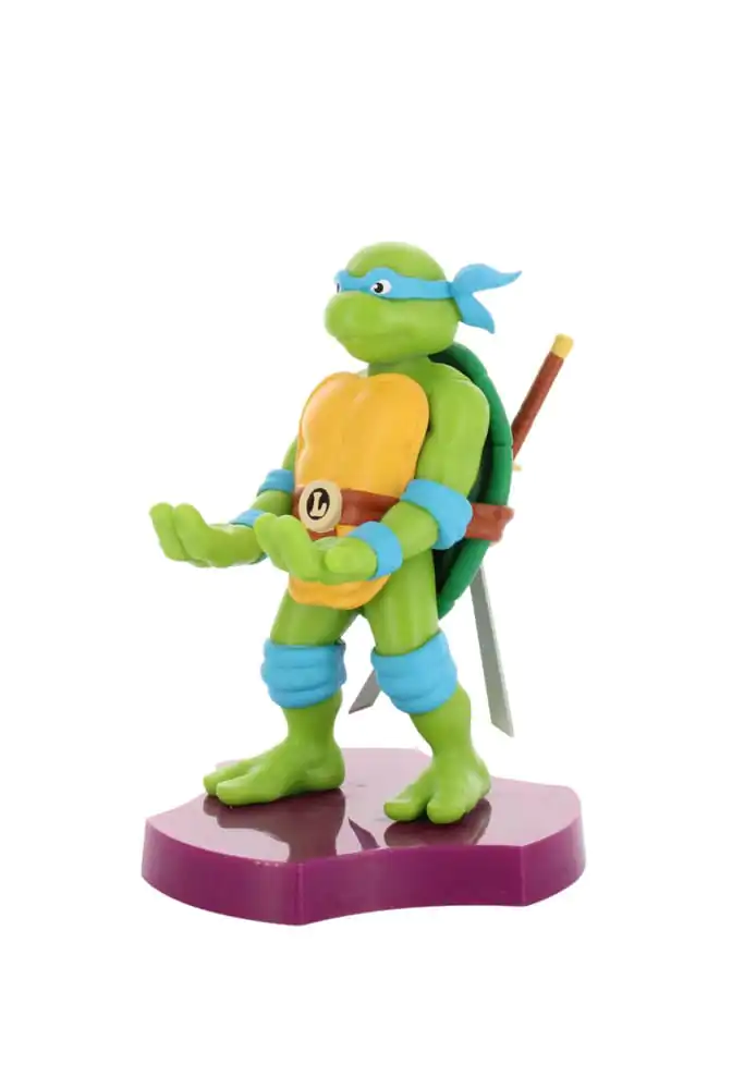 Teenage Mutant Ninja Turtles Leonardo mini suport cablu 10 cm poza produsului