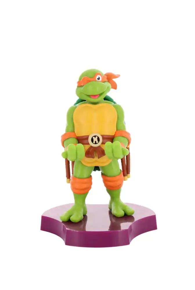 Teenage Mutant Ninja Turtles Michaelangelo mini suport cablu 10 cm poza produsului