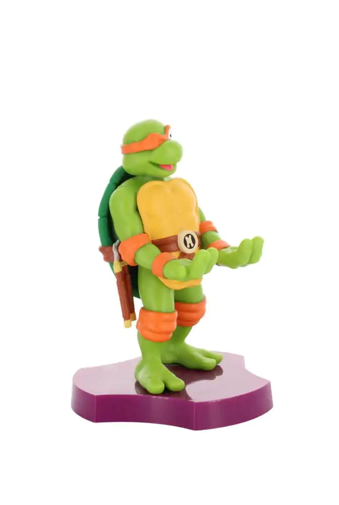 Teenage Mutant Ninja Turtles Michaelangelo mini suport cablu 10 cm poza produsului