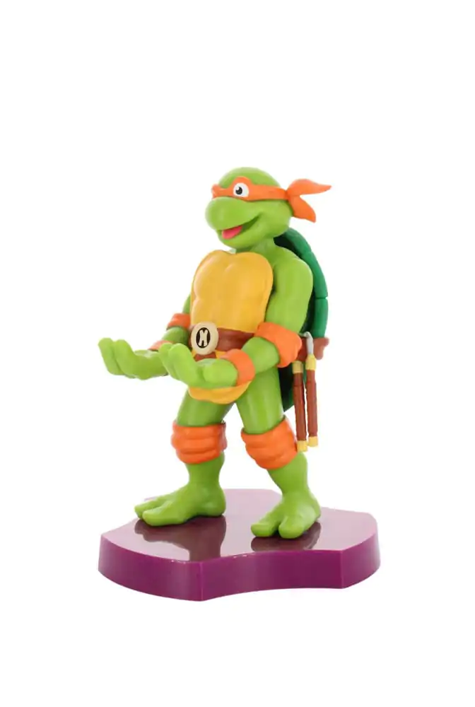 Teenage Mutant Ninja Turtles Michaelangelo mini suport cablu 10 cm poza produsului