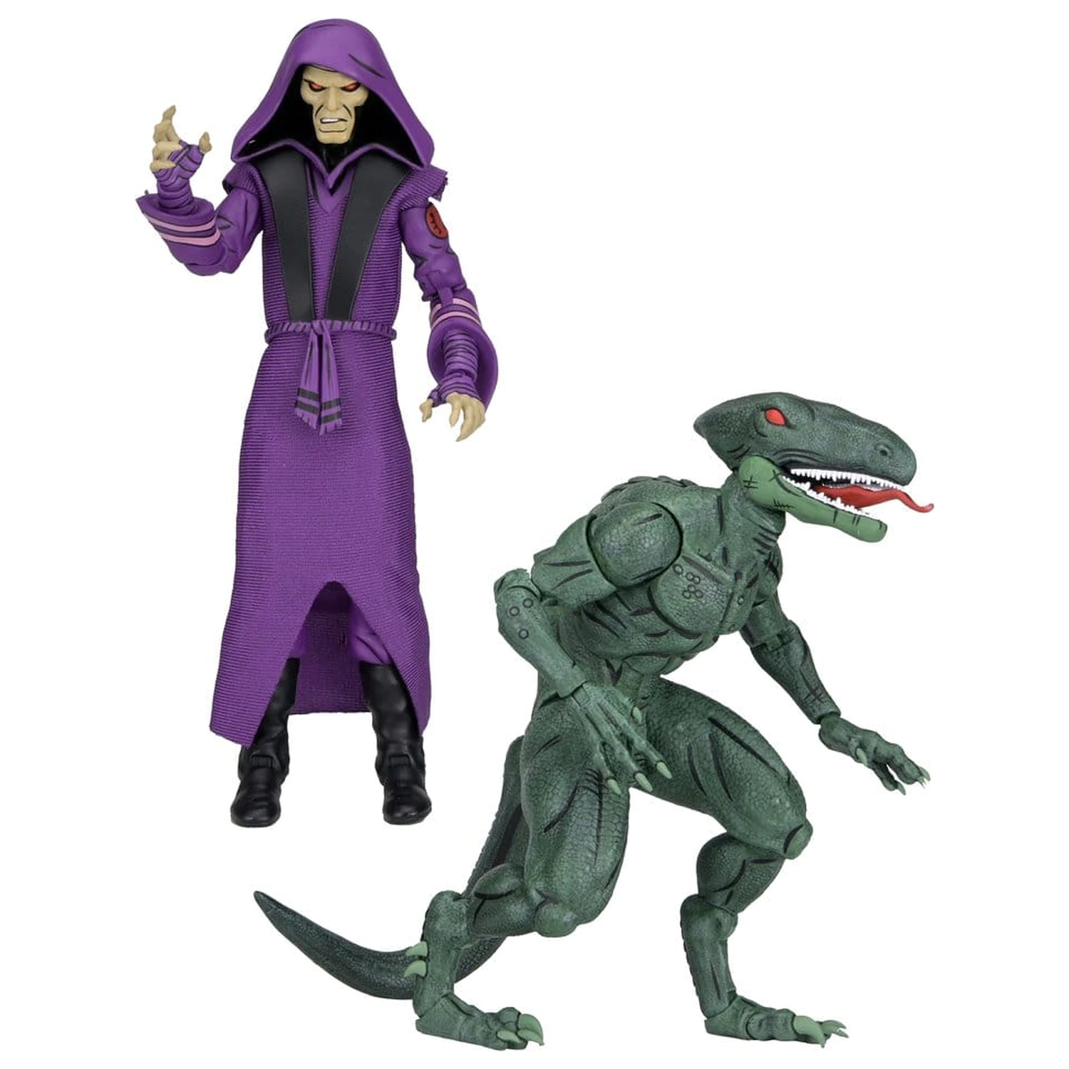 Teenage Mutant Ninja Turtles (Mirage Comics) Figurina de acțiune Pachet dublu Daimyo Orkai & Raptor 18 cm poza produsului