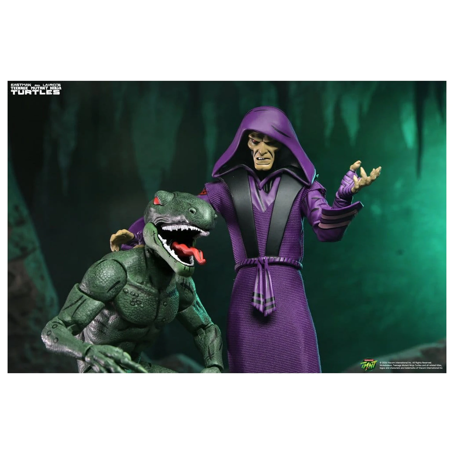 Teenage Mutant Ninja Turtles (Mirage Comics) Figurina de acțiune Pachet dublu Daimyo Orkai & Raptor 18 cm poza produsului