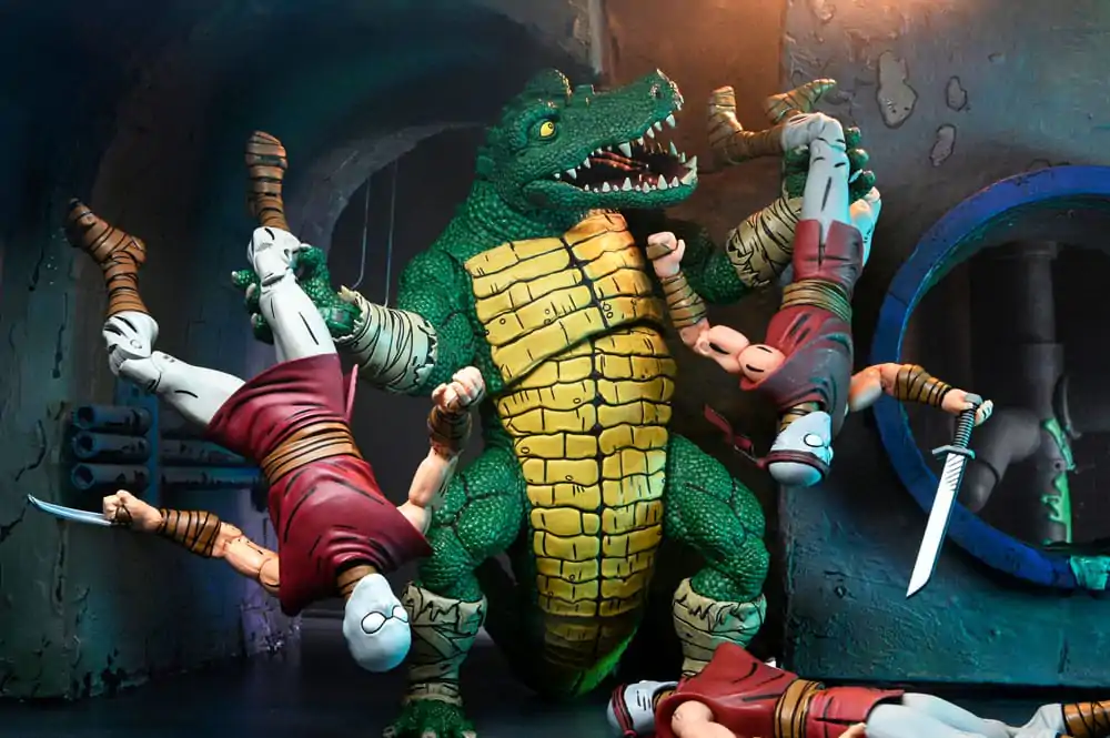 Teenage Mutant Ninja Turtles (Mirage Comics) Figurină de Acțiune Leatherhead 21 cm poza produsului