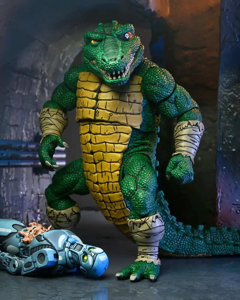 Teenage Mutant Ninja Turtles (Mirage Comics) Figurină de Acțiune Leatherhead 21 cm poza produsului