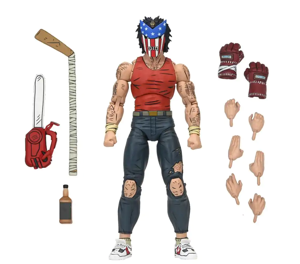 Teenage Mutant Ninja Turtles (Mirage Comics) Figurina de actiune Ultimate Casey Jones (Bodycount) 18 cm poza produsului