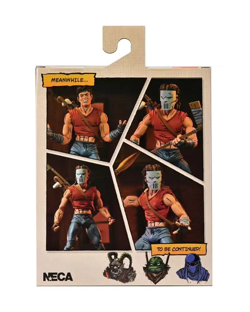 Figurină de acțiune Teenage Mutant Ninja Turtles (Mirage Comics) Casey Jones în tricou Roșu 18 cm poza produsului