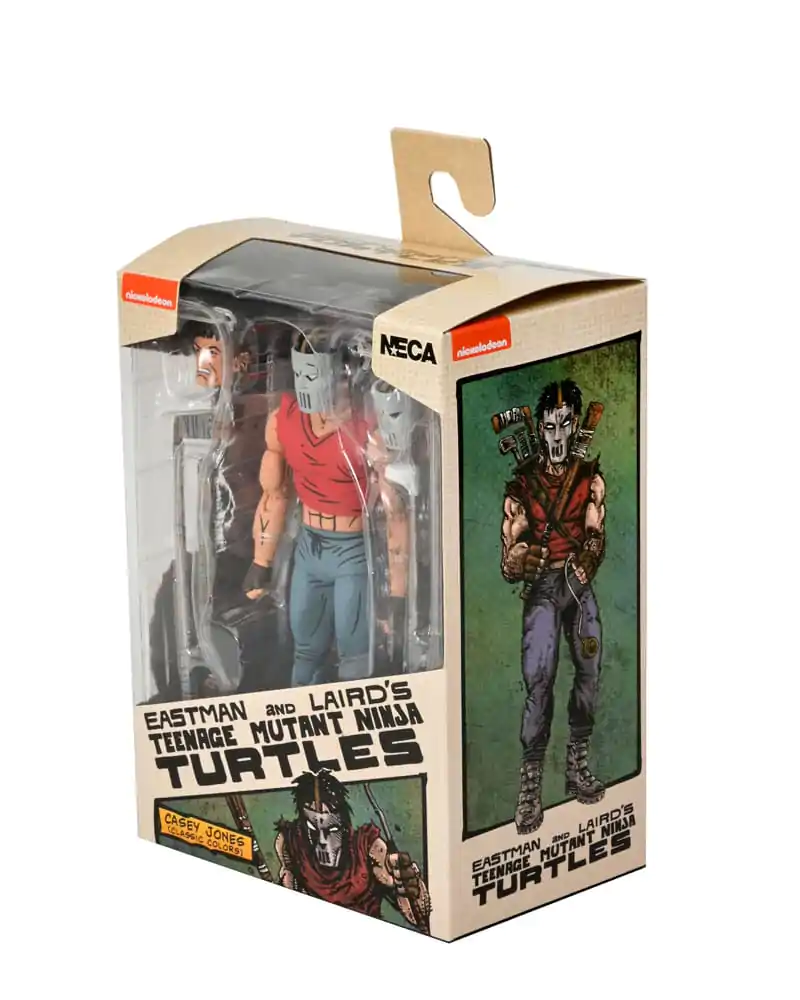 Figurină de acțiune Teenage Mutant Ninja Turtles (Mirage Comics) Casey Jones în tricou Roșu 18 cm poza produsului