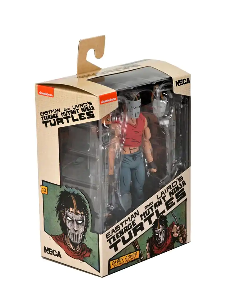 Figurină de acțiune Teenage Mutant Ninja Turtles (Mirage Comics) Casey Jones în tricou Roșu 18 cm poza produsului