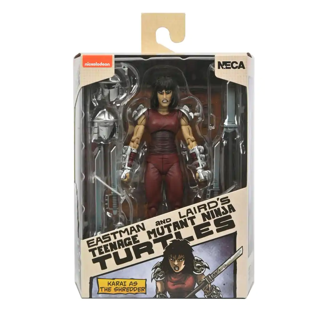 Figurină de acțiune Teenage Mutant Ninja Turtles (Mirage Comics) Karai (City at War) 18 cm poza produsului