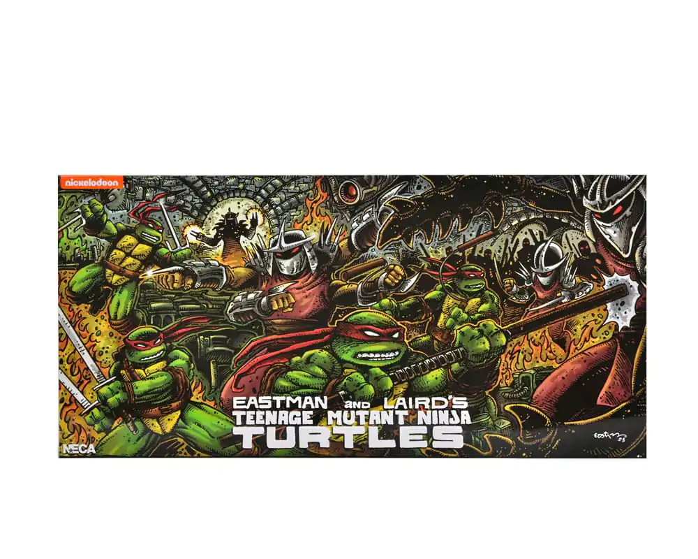 Teenage Mutant Ninja Turtles (Mirage Comics) figurine de acțiune set de 4 bucăți Leonardo, Raphael, Michelangelo, si Donatello 18 cm poza produsului