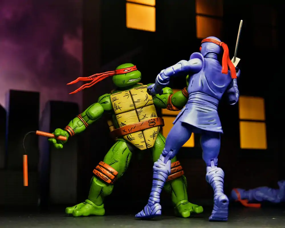 Teenage Mutant Ninja Turtles (Mirage Comics) figurine de acțiune set de 4 bucăți Leonardo, Raphael, Michelangelo, si Donatello 18 cm poza produsului