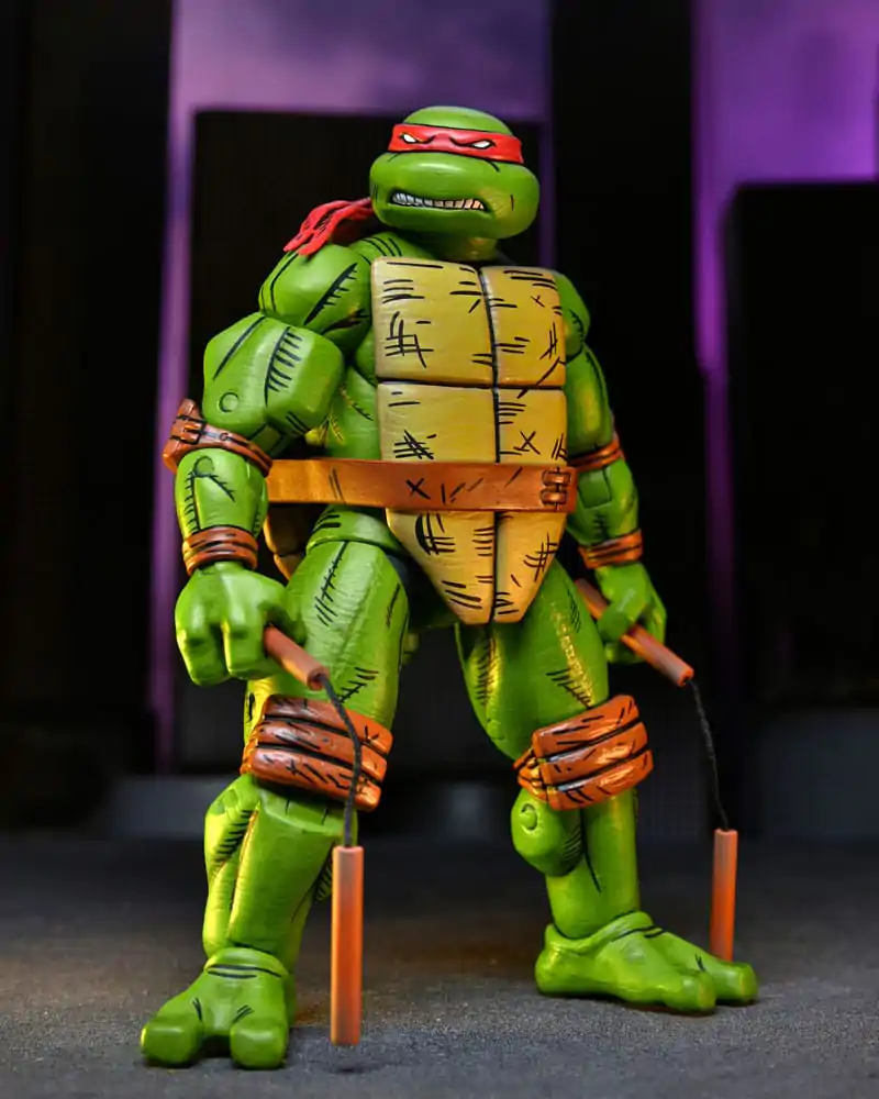 Teenage Mutant Ninja Turtles (Mirage Comics) figurine de acțiune set de 4 bucăți Leonardo, Raphael, Michelangelo, si Donatello 18 cm poza produsului