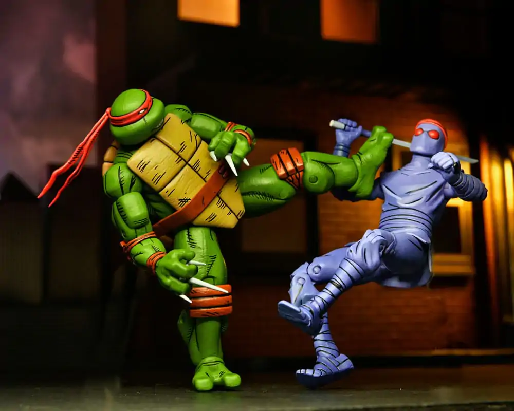 Teenage Mutant Ninja Turtles (Mirage Comics) figurine de acțiune set de 4 bucăți Leonardo, Raphael, Michelangelo, si Donatello 18 cm poza produsului