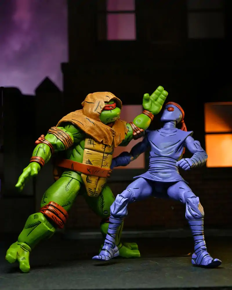 Teenage Mutant Ninja Turtles (Mirage Comics) figurine de acțiune set de 4 bucăți Leonardo, Raphael, Michelangelo, si Donatello 18 cm poza produsului