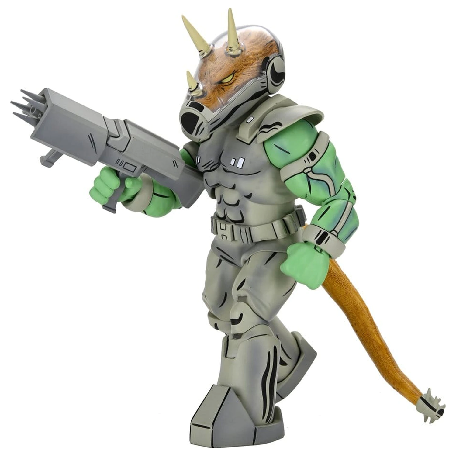 Teenage Mutant Ninja Turtles (Mirage Comics) Figurina Shock Commando Triceraton 18 cm poza produsului