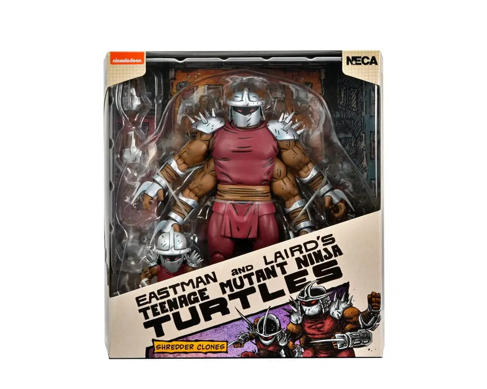 Figurină Acțiune Teenage Mutant Ninja Turtles (Mirage Comics) Shredder Clone & Mini Shredder (Deluxe) 18 cm poza produsului