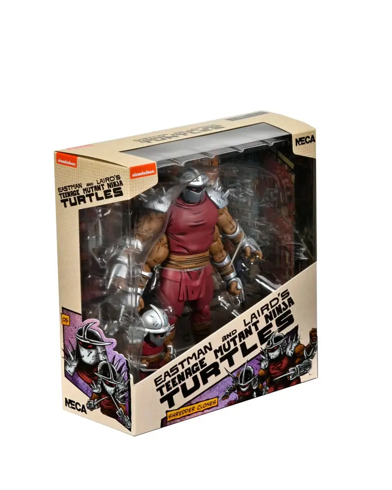 Figurină Acțiune Teenage Mutant Ninja Turtles (Mirage Comics) Shredder Clone & Mini Shredder (Deluxe) 18 cm poza produsului