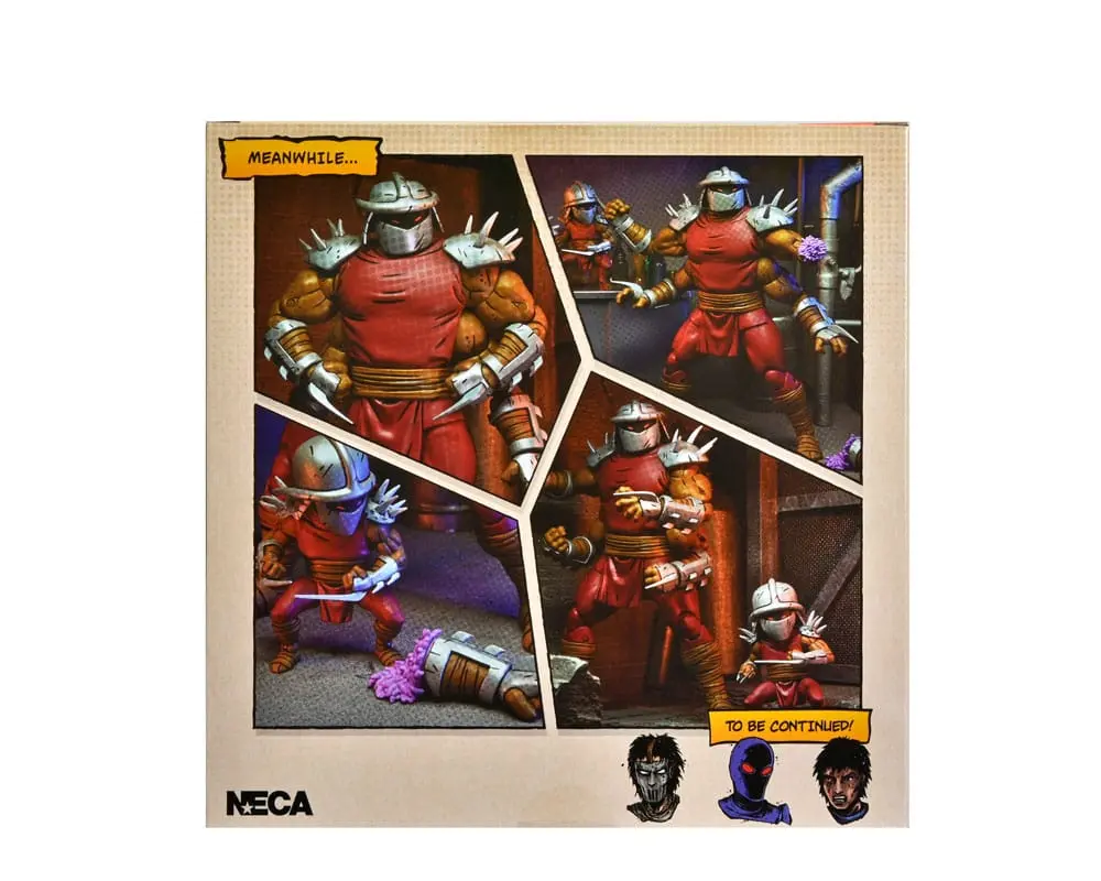 Figurină Acțiune Teenage Mutant Ninja Turtles (Mirage Comics) Shredder Clone & Mini Shredder (Deluxe) 18 cm poza produsului