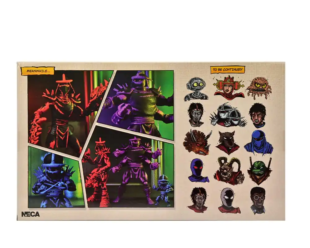Teenage Mutant Ninja Turtles (Mirage Comics) Figurine de acțiune Set Box Clone Shredder 18 cm poza produsului