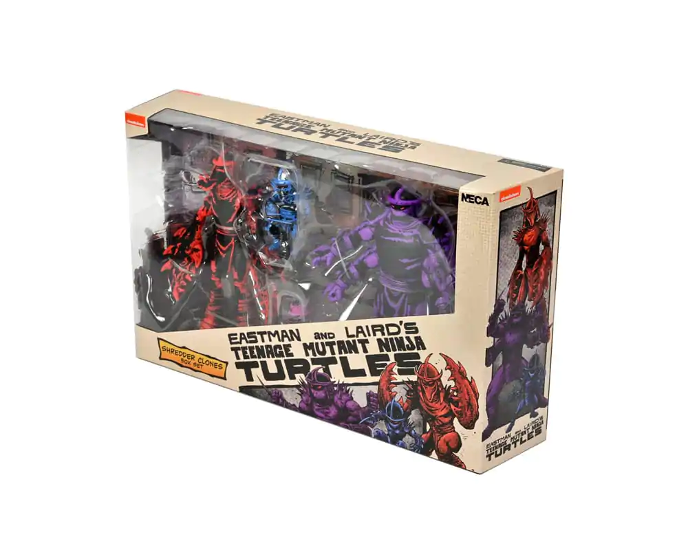 Teenage Mutant Ninja Turtles (Mirage Comics) Figurine de acțiune Set Box Clone Shredder 18 cm poza produsului