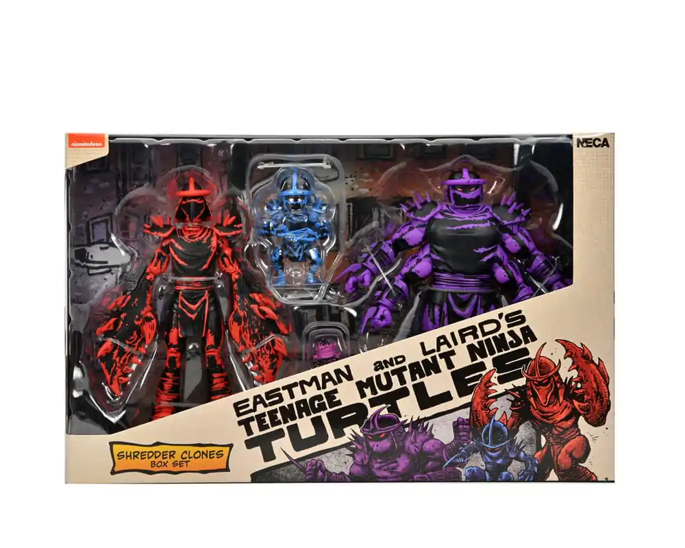 Teenage Mutant Ninja Turtles (Mirage Comics) Figurine de acțiune Set Box Clone Shredder 18 cm poza produsului