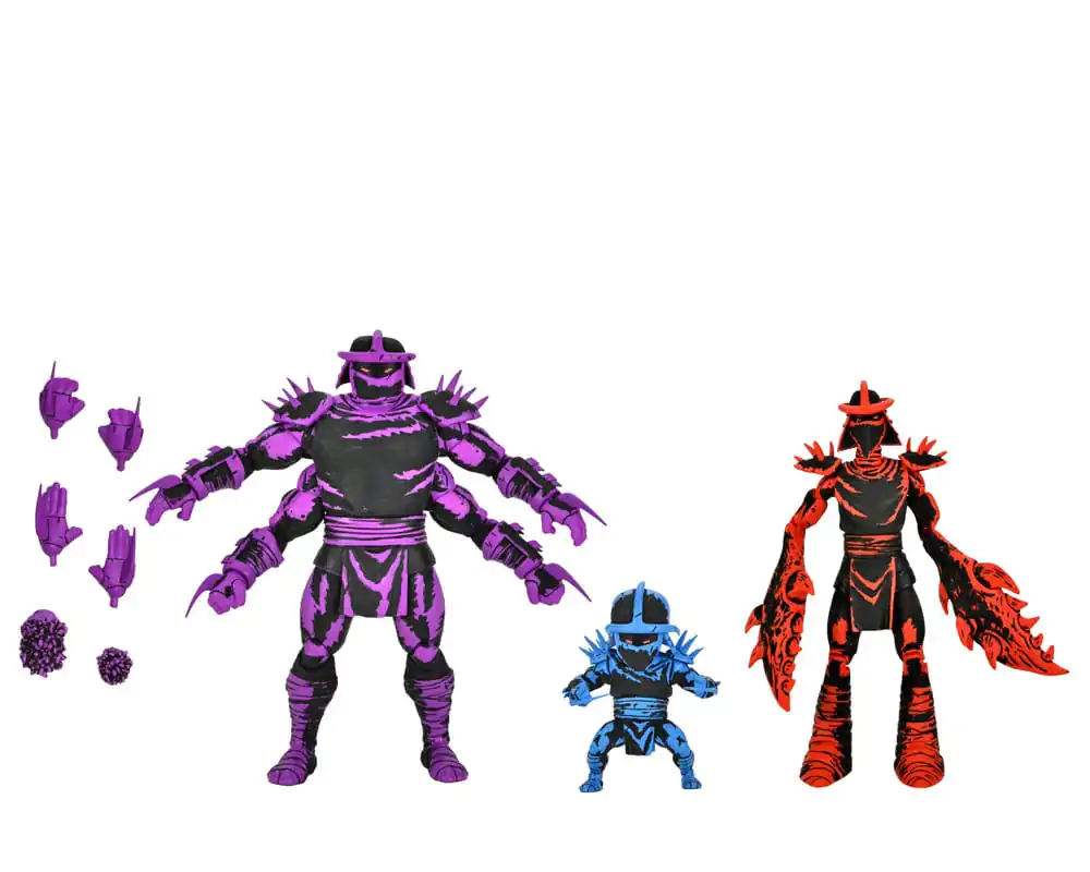 Teenage Mutant Ninja Turtles (Mirage Comics) Figurine de acțiune Set Box Clone Shredder 18 cm poza produsului