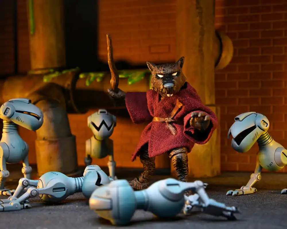 Teenage Mutant Ninja Turtles (Mirage Comics) Action Figure figurina de actiune Splinter 18 cm poza produsului