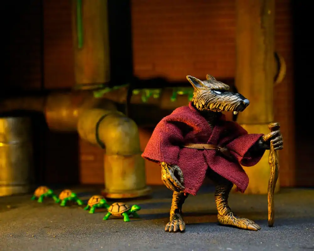 Teenage Mutant Ninja Turtles (Mirage Comics) Action Figure figurina de actiune Splinter 18 cm poza produsului