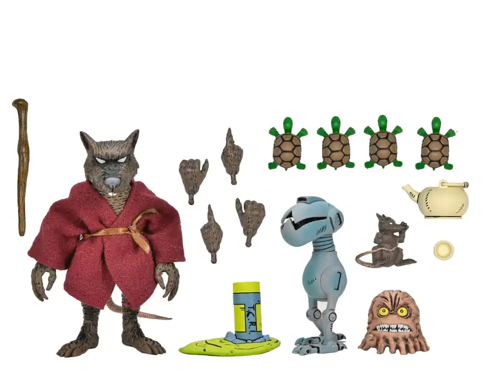 Teenage Mutant Ninja Turtles (Mirage Comics) Action Figure figurina de actiune Splinter 18 cm poza produsului