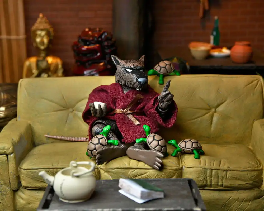 Teenage Mutant Ninja Turtles (Mirage Comics) Action Figure figurina de actiune Splinter 18 cm poza produsului