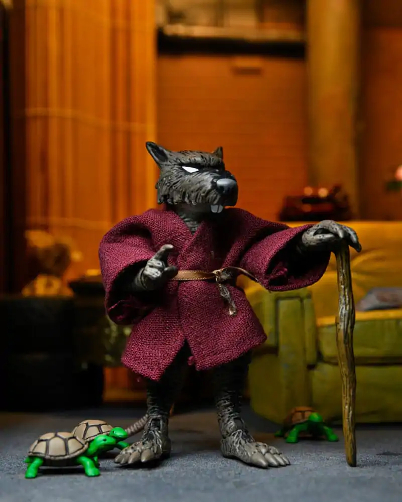 Teenage Mutant Ninja Turtles (Mirage Comics) Action Figure figurina de actiune Splinter 18 cm poza produsului