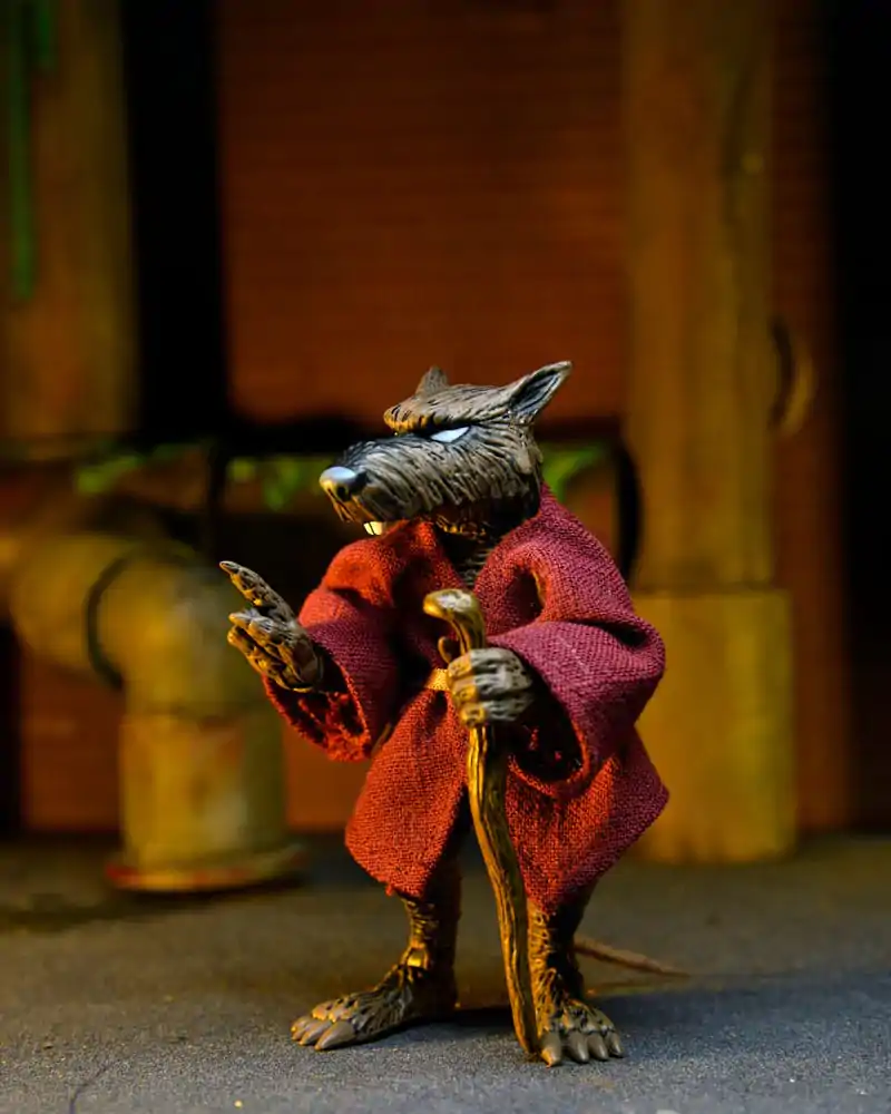 Teenage Mutant Ninja Turtles (Mirage Comics) Action Figure figurina de actiune Splinter 18 cm poza produsului