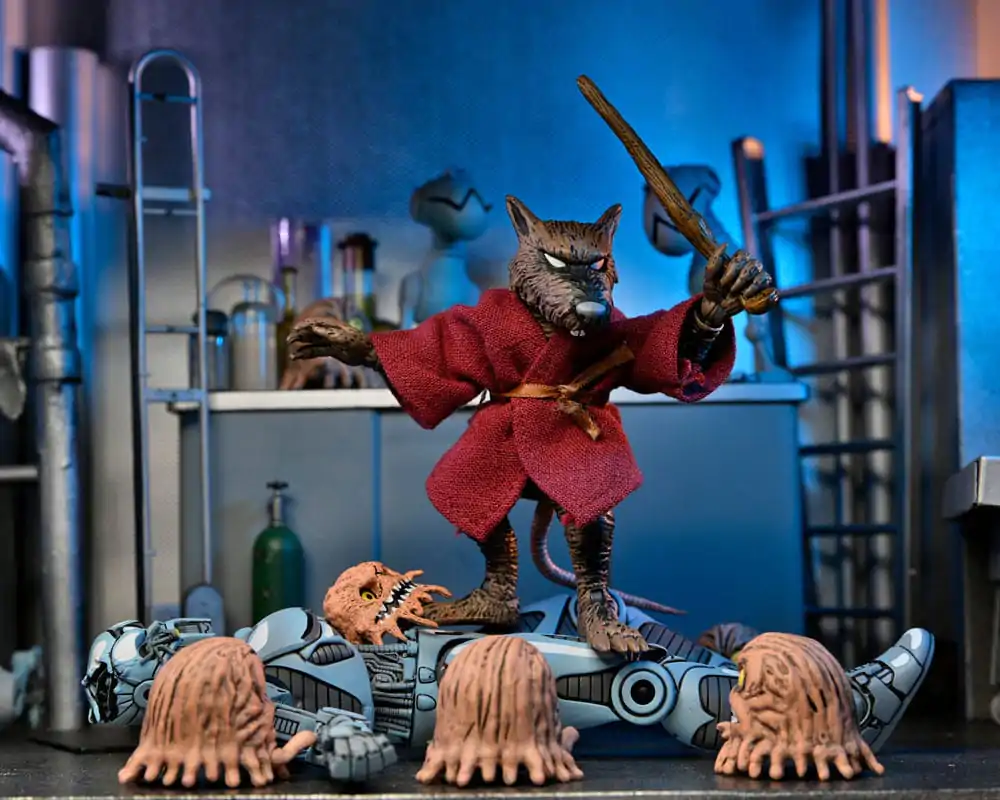 Teenage Mutant Ninja Turtles (Mirage Comics) Action Figure figurina de actiune Splinter 18 cm poza produsului