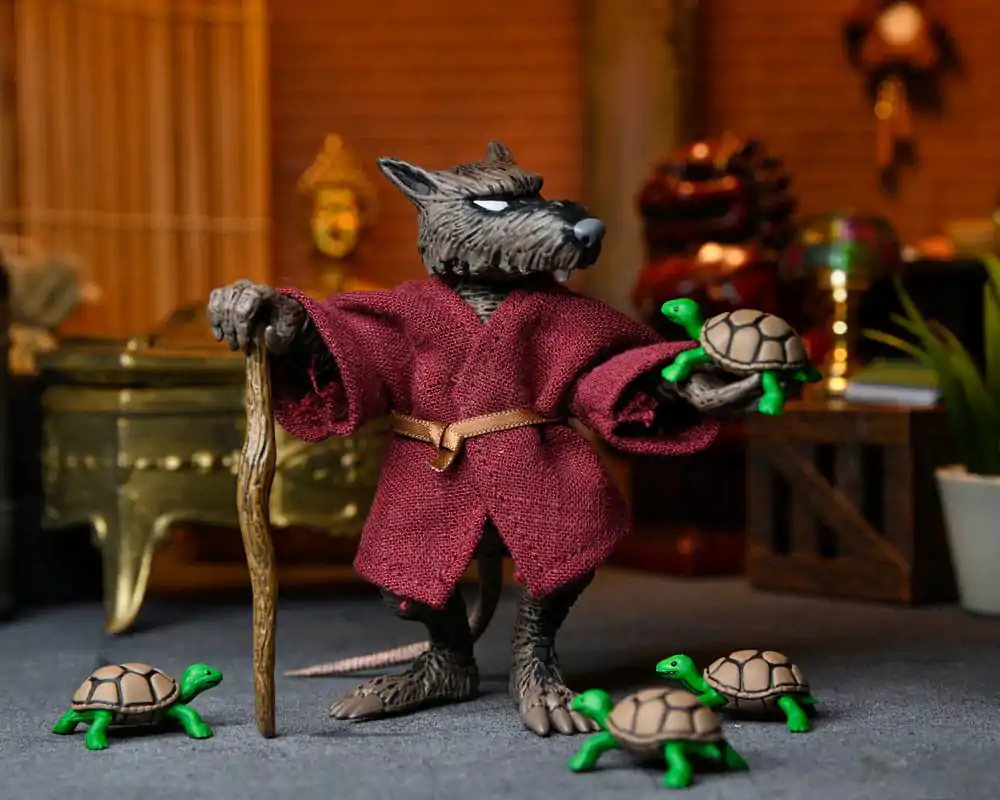 Teenage Mutant Ninja Turtles (Mirage Comics) Action Figure figurina de actiune Splinter 18 cm poza produsului