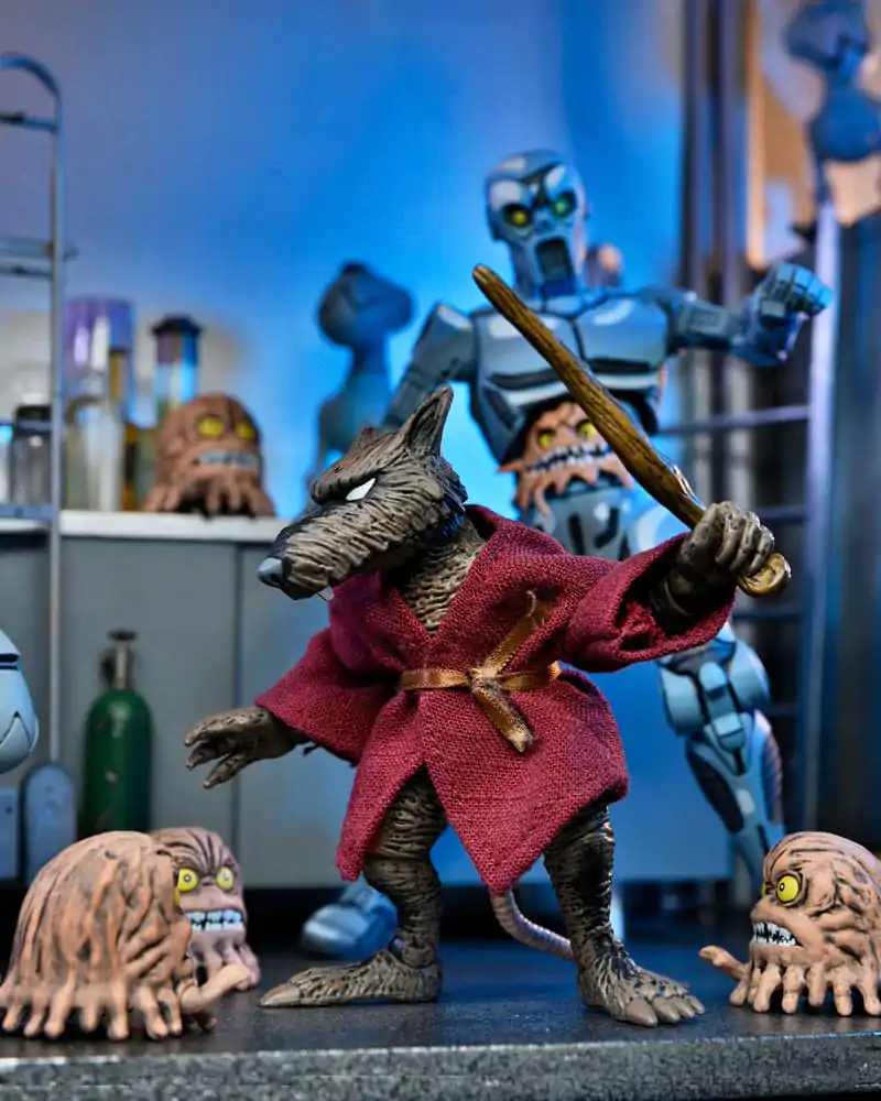 Teenage Mutant Ninja Turtles (Mirage Comics) Action Figure figurina de actiune Splinter 18 cm poza produsului