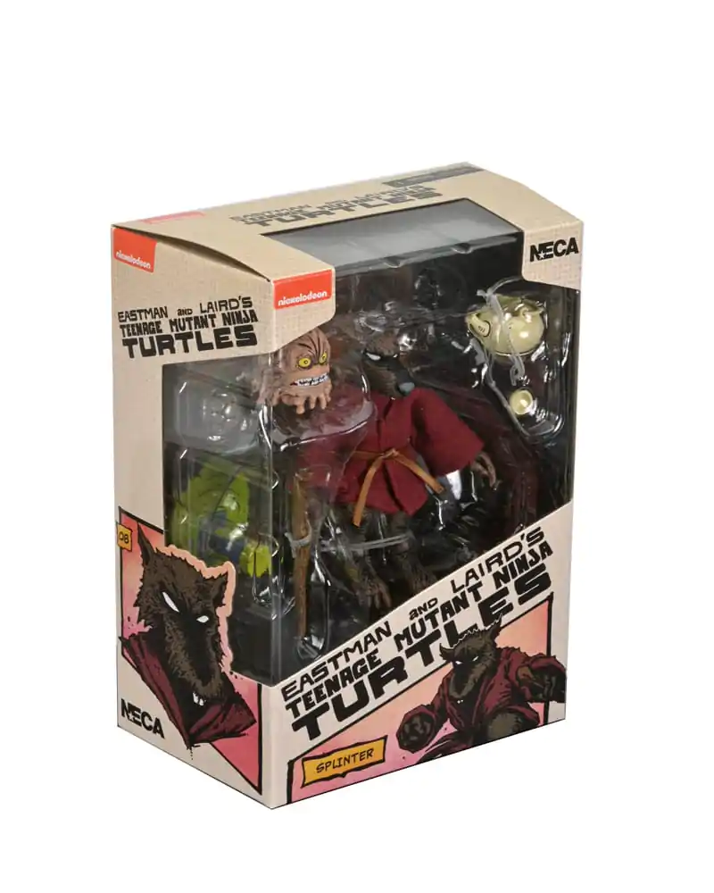 Teenage Mutant Ninja Turtles (Mirage Comics) Action Figure figurina de actiune Splinter 18 cm poza produsului