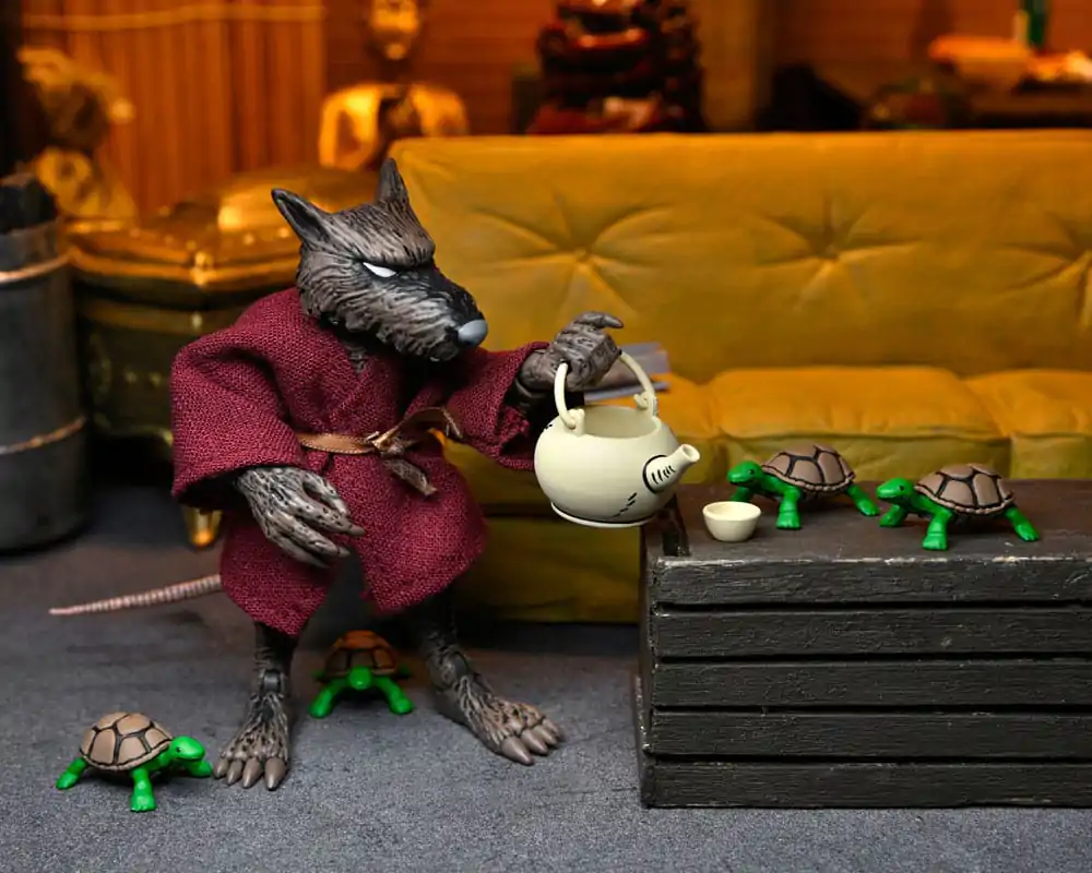 Teenage Mutant Ninja Turtles (Mirage Comics) Action Figure figurina de actiune Splinter 18 cm poza produsului