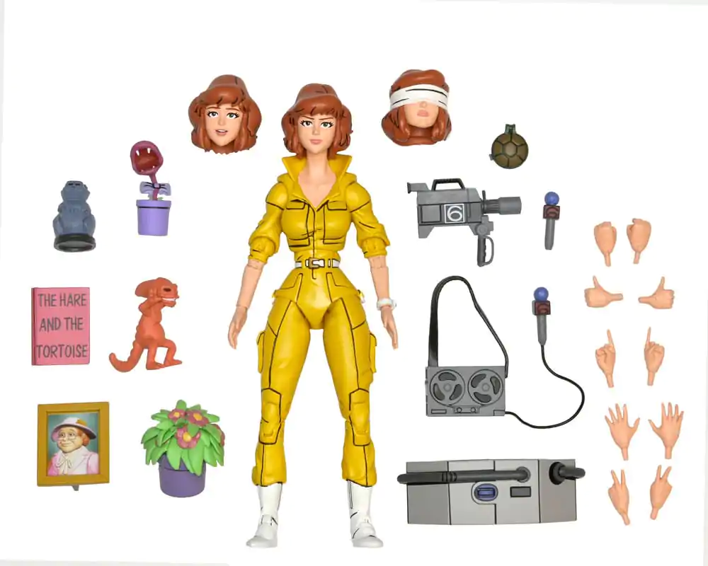 Teenage Mutant Ninja Turtles (Mirage Comics) Action Figure Figurina de acțiune Ultimate April O'Neil 18 cm poza produsului