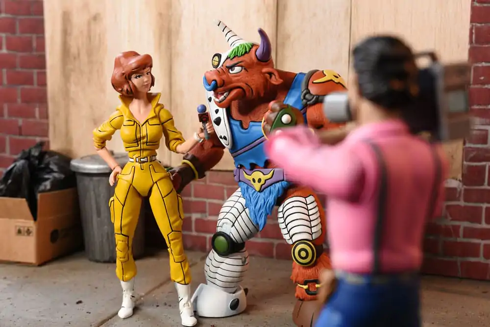 Teenage Mutant Ninja Turtles (Mirage Comics) Action Figure Figurina de acțiune Ultimate April O'Neil 18 cm poza produsului