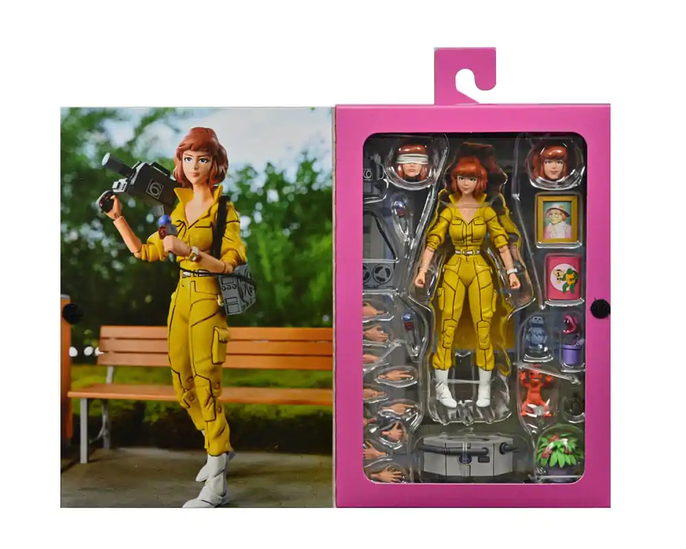 Teenage Mutant Ninja Turtles (Mirage Comics) Action Figure Figurina de acțiune Ultimate April O'Neil 18 cm poza produsului